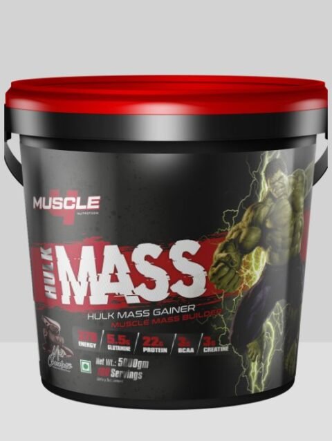 Muscle 4 Nutrition Hulk Mass Gainer Milk Chocolate, 5000gm